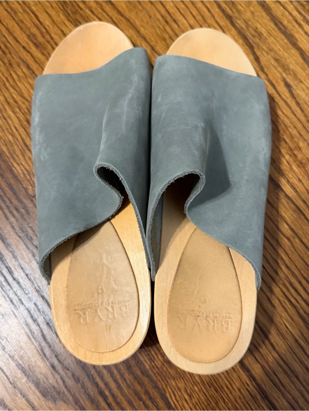 Bryr Worker Slide Clog in Agave, size 9 39